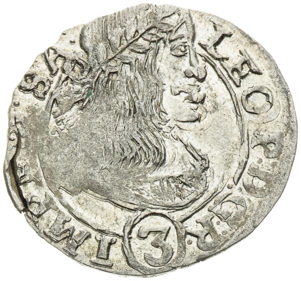 3 Kreutzer 1668 - front