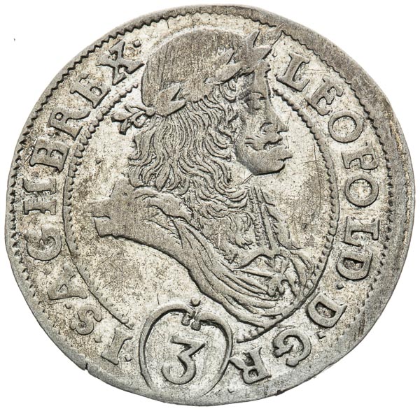 3 Kreutzer 1695 - front