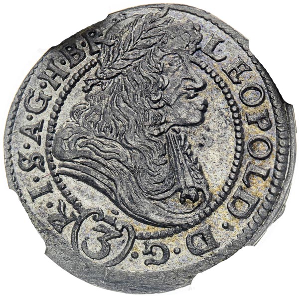 3 Kreutzer 1698 - front