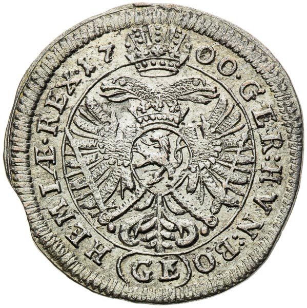 3 Kreutzer 1700 - back