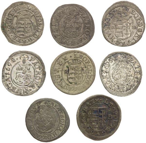 Lot denárů (8 ks) - avers