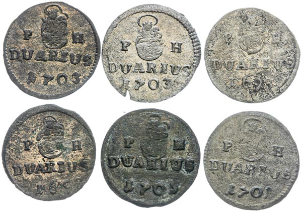 Duarius (6 ks) - revers