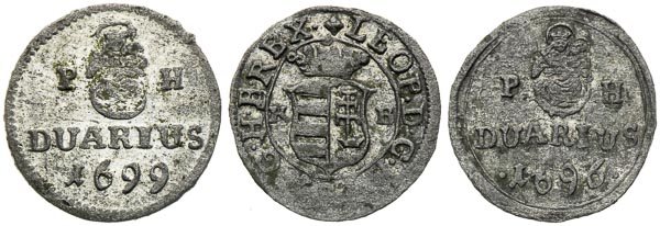 Duárius (3 ks)  - revers