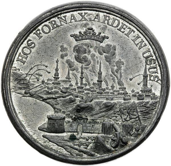Medal 1686 - back