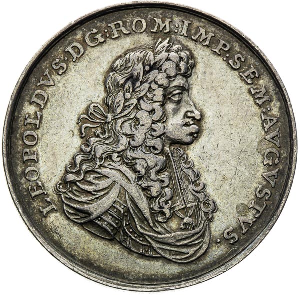 Silver medal (1690) - front
