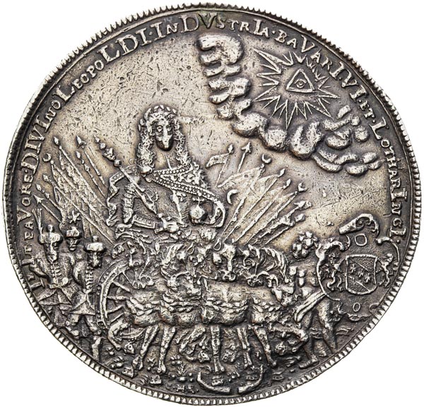Silver medal 1686 (Thaler) - front