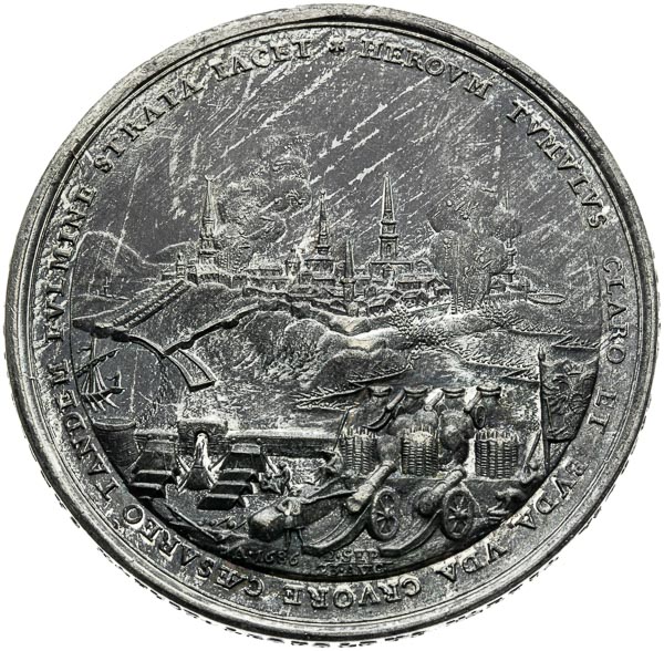 Medal 1686 - back