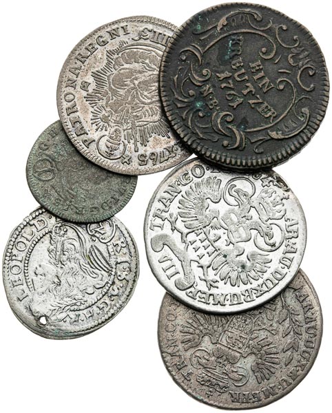 Coins (6 pcs) - front