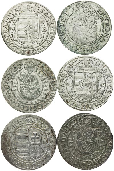 Groschen (6 pcs) - back