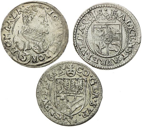 3 Kreutzer (3 pcs) - front