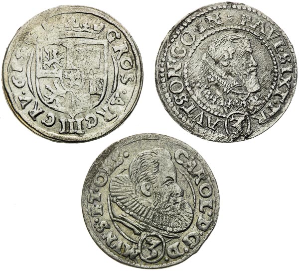 3 Kreutzer (3 pcs) - back