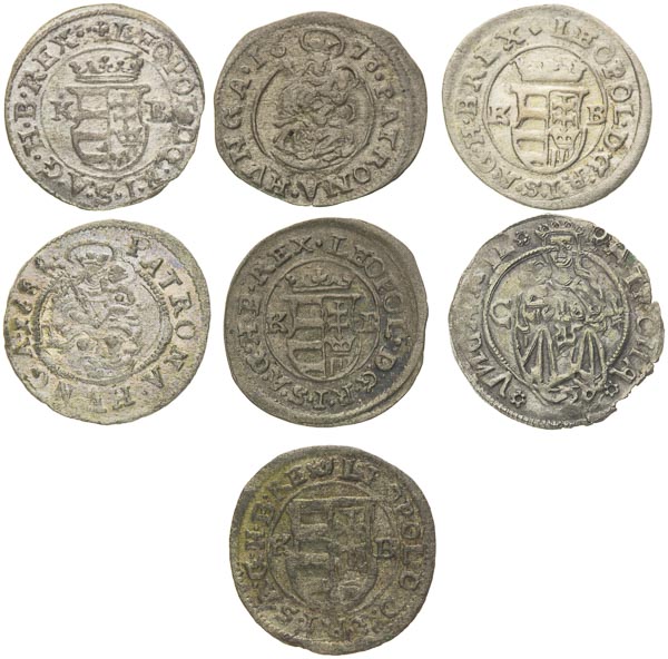 Lot of denars (7 pcs) - front