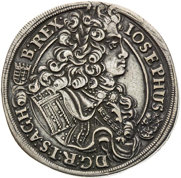 1/2 Thaler 1709 - front