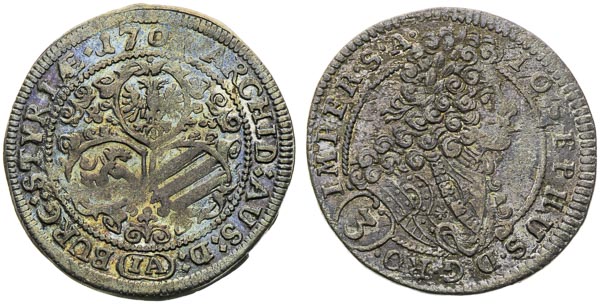 3 Kreutzer (2 pcs) - back