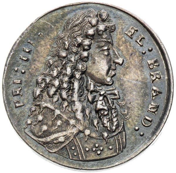 Silver medal (1690) - front