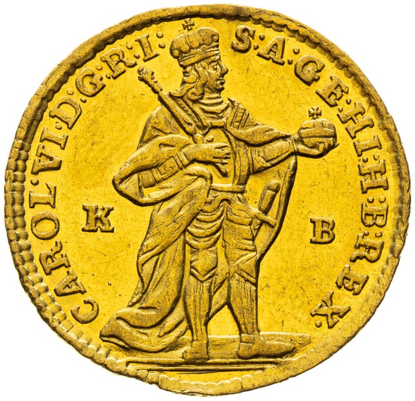 Ducat 1738 - front