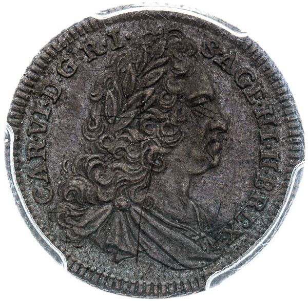 Ducat 1738 (copper strike) - front