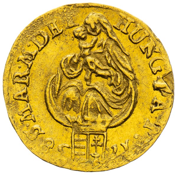 1/4 Ducat 1738 - back