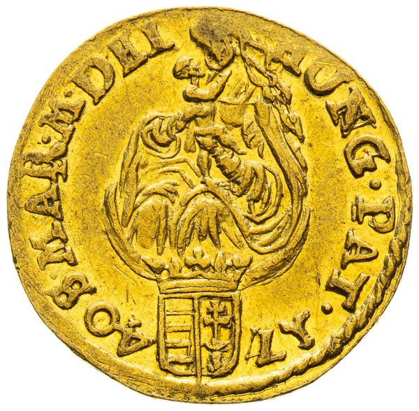1/4 Ducat 1740 - back