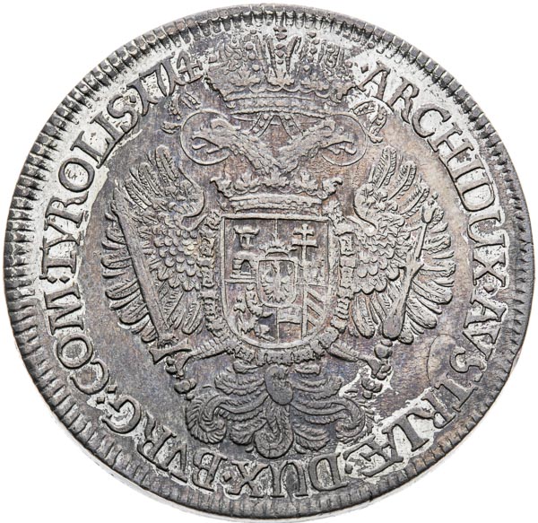 Thaler 1714 - back