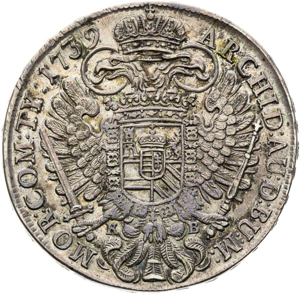 Thaler 1739 - back