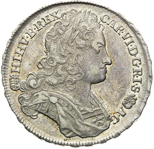 1/2 Thaler 1725 - front