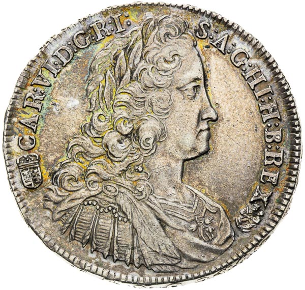 1/2 Thaler 1739 - front