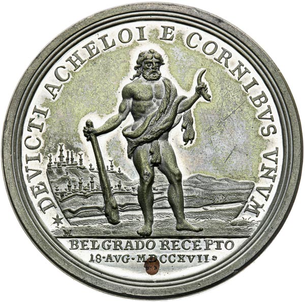 Medal 1717 - back
