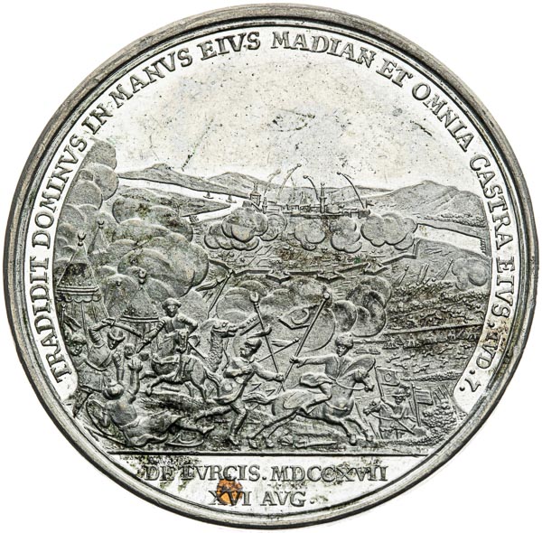 Medal 1717 - back