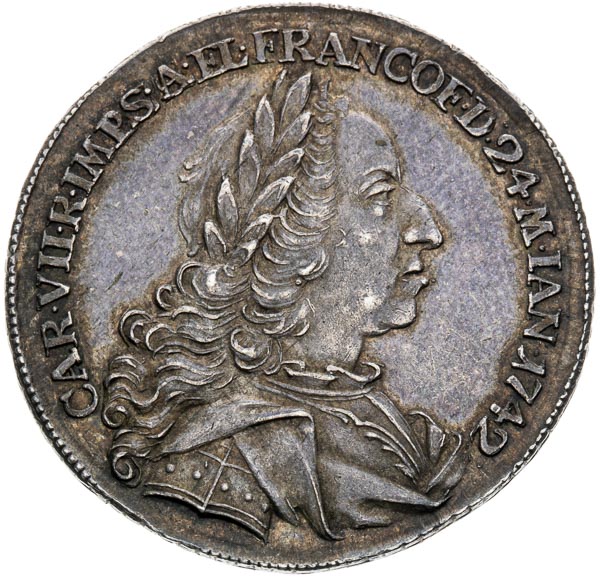 Silver Token 1742 - front