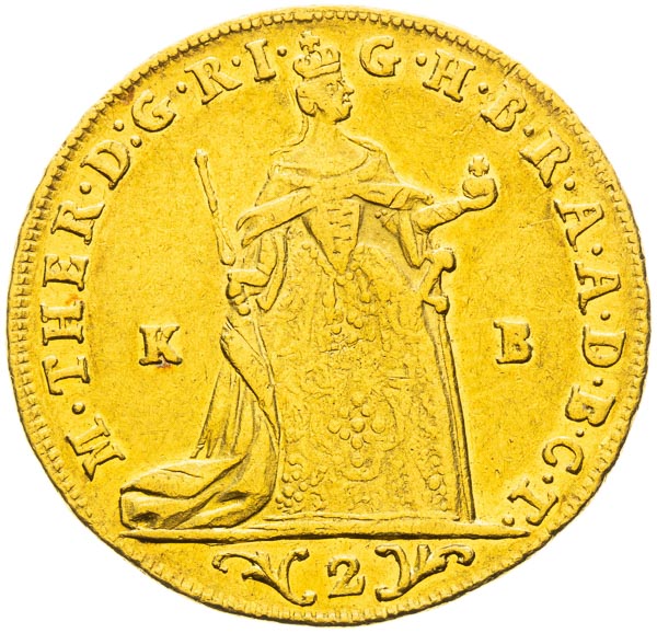 2 Ducats 1764 - front