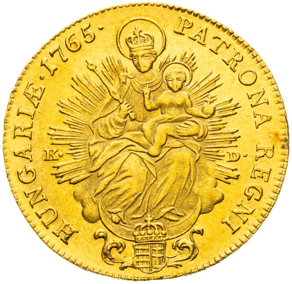 2 Ducats 1765 - back