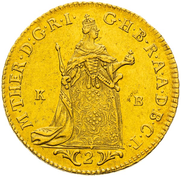 2 Ducats 1765 - front