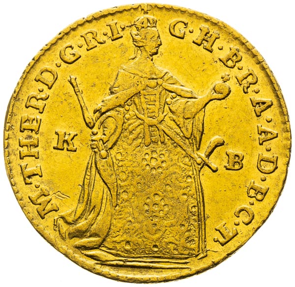 Ducat 1750 - front