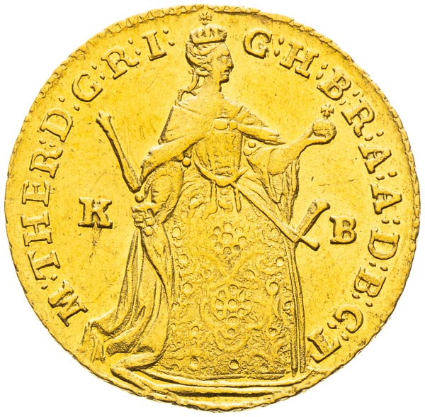 Ducat 1746 - front