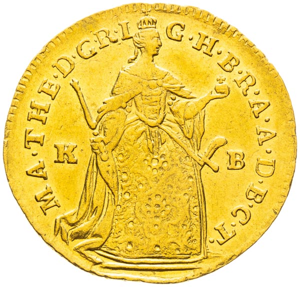 Ducat 1747 - front