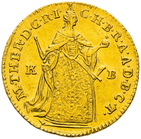 Ducat 1752 - front