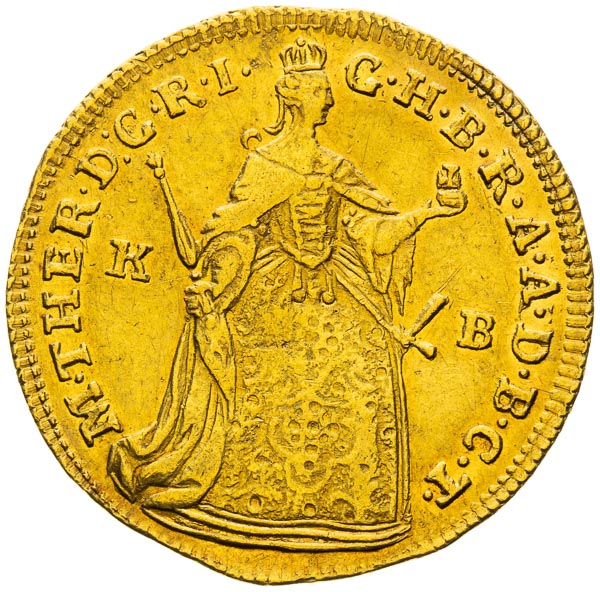 Ducat 1761 - front