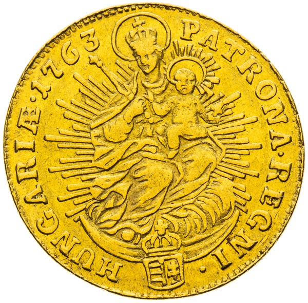 Ducat 1763 - back