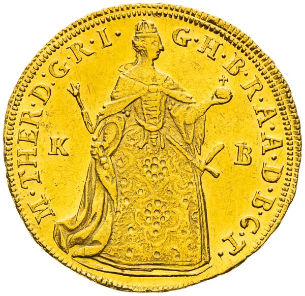 Ducat 1765 - front