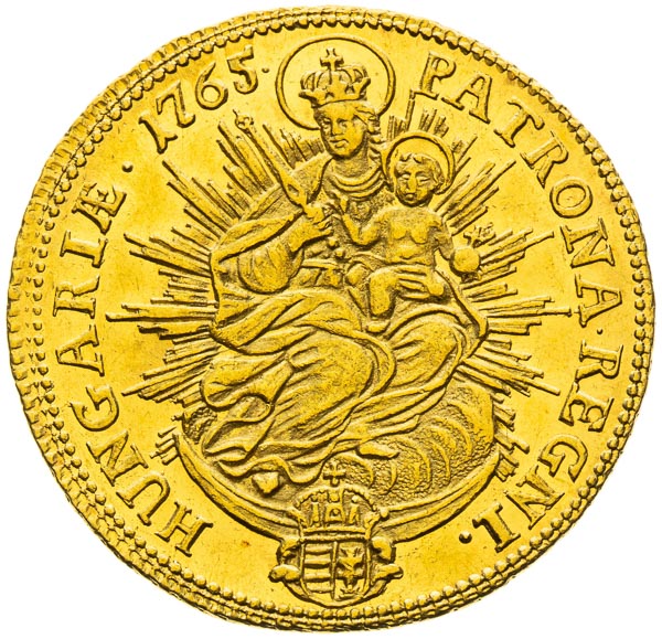 Ducat 1765 - back