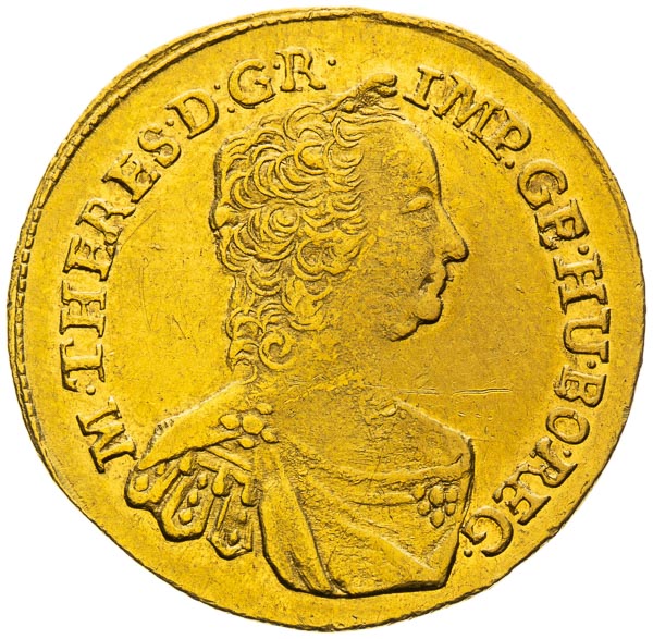 Ducat 1765 - front