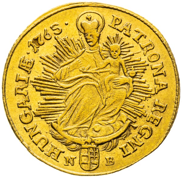 Ducat 1765 - back