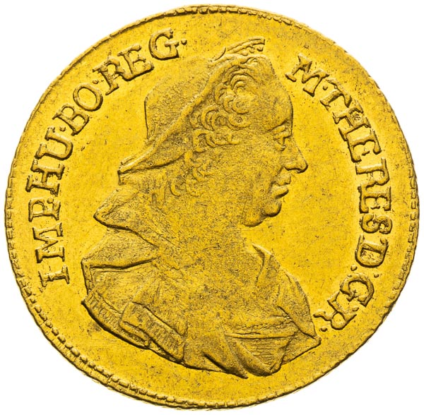 Ducat 1771 - front