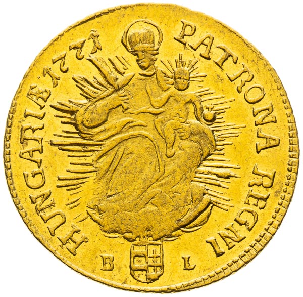 Ducat 1771 - back