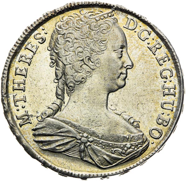 Thaler 1743 - front