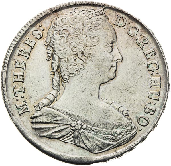 Thaler 1743 - front