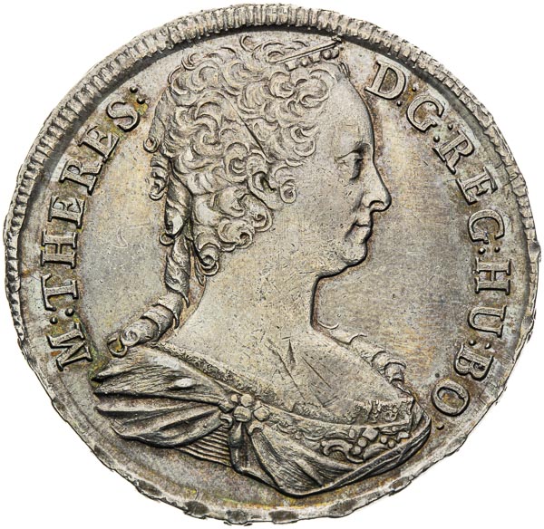 Thaler 1743 - front