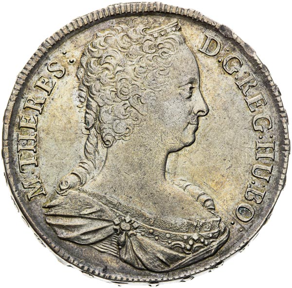 Thaler 1743 - front
