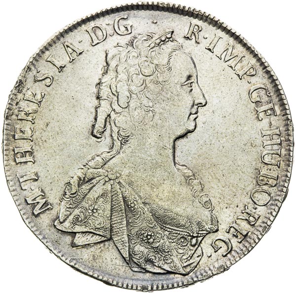 Thaler 1757 - front